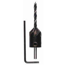 Bosch Holzspiralbohrer mit 90°-Senker, 4mm, 16mm Nr. 2608596391