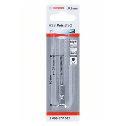 Bosch HSS PointTeQ Sechskantbohrer 2mm Nr. 2608577517
