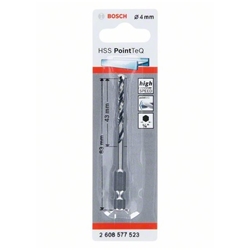 Bosch HSS PointTeQ Sechskantbohrer 4,0mm Nr. 2608577523