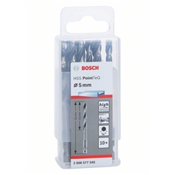 Bosch HSS PointTeQ Sechskantbohrer 5,0mm, 10er-Pack Nr. 2608577545