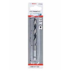 Bosch HSS PointTeQ Sechskantbohrer 8,0mm Nr. 2608577533