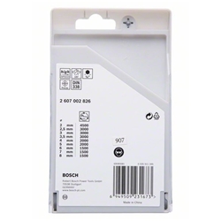 Bosch HSS PointTeQ Sechskantbohrer-Set, 9-tlg., 2-8mm Nr. 2607002826