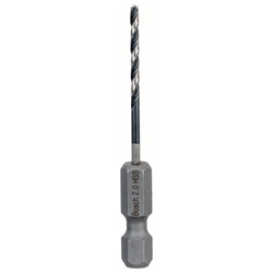Bosch HSS Spiralbohrer mit Sechskantschaft 2,0mm Nr. 2608577045