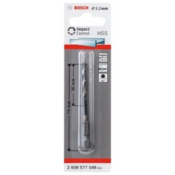 Bosch HSS Spiralbohrer mit Sechskantschaft 3,2mm Nr. 2608577049
