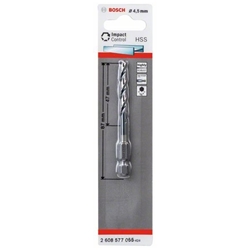 Bosch HSS Spiralbohrer mit Sechskantschaft 4,5mm Nr. 2608577055