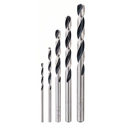 Bosch HSS-Spiralbohrer-Set PointTeQ, 5-tlg., 2-6mm Nr. 2608577345