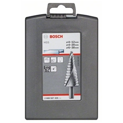 Bosch HSS-Stufenbohrerset, 3-tlg., 4-12/4-20/6-30 Nr. 2608587426