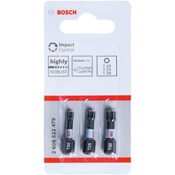 Bosch Impact Control T Insert Bits, 3 Stück Nr. 2608522479