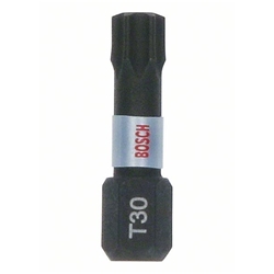 Bosch Impact T30 25mm 25 Stück, für Schraubendreher Nr. 2607002807