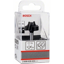Bosch Kantenformfräser E, 1/4-Zoll, R1 6,3mm, D 25,4mm, L 14mm, G 46mm Nr. 2608628424