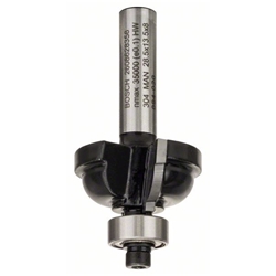 Bosch Kantenformfräser F, 8mm, R1 6,3mm, D 28,5mm, L 13,2mm, G 54mm Nr. 2608628356