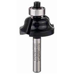 Bosch Kantenfräser B, 1/4-Zoll, R1 4mm, D1 28,6mm, B 8mm, L 12,4mm, G 54mm Nr. 2608628419