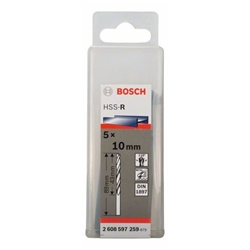 Bosch Karosseriebohrer HSS-R, DIN 1897, 10x43x89mm, 5er-Pack Nr. 2608597259