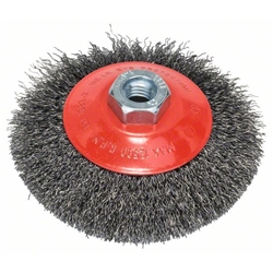 Bosch Kegelbürste, Clean for Metal, 115mm, gewellter Stahldraht Nr. 2608622101