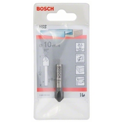 Bosch Kegelsenker mit zylindrischem Schaft, Ø: 10,0mm, M5, Gesamtlänge 40mm, Schaft-Ø: 8mm Nr. 2608596665