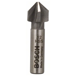 Bosch Kegelsenker mit zylindrischem Schaft, Ø: 12,0mm, M6, Gesamtlänge 40mm, Schaft-Ø: 8mm Nr. 2608596371