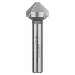 Bosch Kegelsenker mit zylindrischem Schaft, Ø: 25,0mm, M12, Gesamtlänge 67mm, Schaft-Ø: 10mm Nr. 2608597510