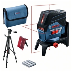 Bosch Kombilaser GCL 2-50 C, mit 4x1,5-V-LR6-(AA)-Batterien, RM 2, BT 150 Nr. 0601066G02
