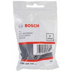 Bosch Kopierhülse für Bosch-Oberfräsen, mit Schnellverschluss, 24mm Nr. 2609200140