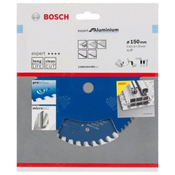Bosch Kreissägeblatt EXPERT for Aluminium, 150x20x2,6mm, 42 Zähne Nr. 2608644093