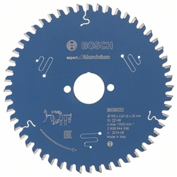 Bosch Kreissägeblatt EXPERT for Aluminium, 165x30x2,6mm, 52 Zähne Nr. 2608644096