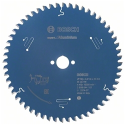 Bosch Kreissägeblatt EXPERT for Aluminium, 190x20x2,6mm, 56 Zähne Nr. 2608644101