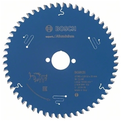 Bosch Kreissägeblatt EXPERT for Aluminium, 190x30x2,6mm, 56 Zähne Nr. 2608644102