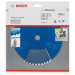 Bosch Kreissägeblatt EXPERT for Aluminium, 210x30x2,6mm, 54 Zähne Nr. 2608644109