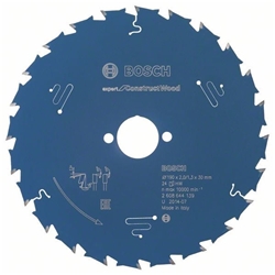 Bosch Kreissägeblatt EXPERT for Construct Wood, 190x30x2,0mm, 24 Zähne Nr. 2608644139