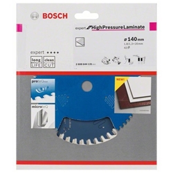 Bosch Kreissägeblatt EXPERT for High Pressure Laminate, 140x20x1,8mm, 42 Zähne Nr. 2608644131