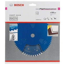 Bosch Kreissägeblatt EXPERT for High Pressure Laminate, 160x20x2,2mm, 48 Zähne Nr. 2608644132