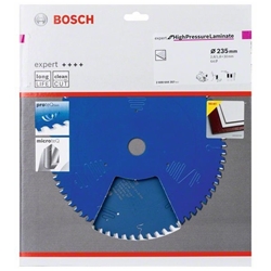 Bosch Kreissägeblatt EXPERT for High Pressure Laminate, 235x30x2,8mm, 64 Zähne Nr. 2608644357