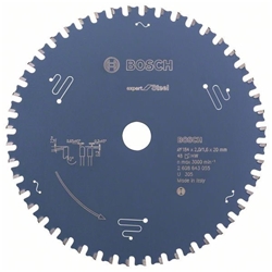 Bosch Kreissägeblatt EXPERT for Steel, 184x20x2,0mm, 48 Zähne Nr. 2608643055