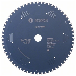 Bosch Kreissägeblatt EXPERT for Steel, 254x25,4x2,6mm, 60 Zähne Nr. 2608643059