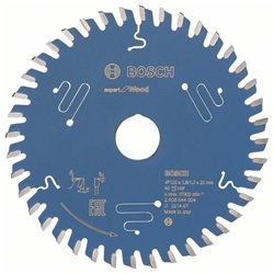 Bosch Kreissägeblatt EXPERT for Wood, 120x20x1,8mm, 40 Zähne Nr. 2608644004