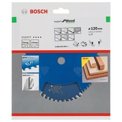 Bosch Kreissägeblatt EXPERT for Wood, 120x20x1,8mm, 40 Zähne Nr. 2608644004