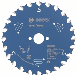 Bosch Kreissägeblatt EXPERT for Wood, 140x20x1,8mm, 24 Zähne Nr. 2608644008