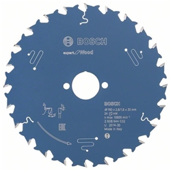 Bosch Kreissägeblatt EXPERT for Wood, 180x30x2,6mm, 24 Zähne Nr. 2608644032
