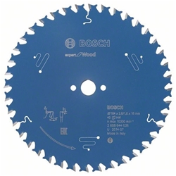 Bosch Kreissägeblatt EXPERT for Wood, 184x16x2,6mm, 40 Zähne Nr. 2608644036