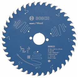 Bosch Kreissägeblatt EXPERT for Wood, 190x30x2,0mm, 40 Zähne Nr. 2608644084