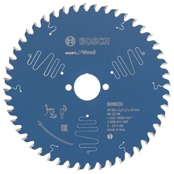 Bosch Kreissägeblatt EXPERT for Wood, 190x30x2,0mm, 48 Zähne Nr. 2608644085