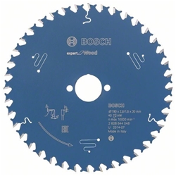 Bosch Kreissägeblatt EXPERT for Wood, 190x30x2,6mm, 40 Zähne Nr. 2608644048