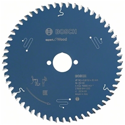 Bosch Kreissägeblatt EXPERT for Wood, 190x30x2,6mm, 56 Zähne Nr. 2608644050