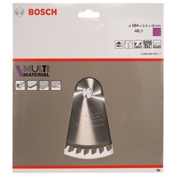 Bosch Kreissägeblatt Multi Material, 184x16x2,4mm, 48 Zähne Nr. 2608640815