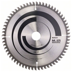 Bosch Kreissägeblatt Multi Material, 235x30/25x2,4mm, 64 Zähne Nr. 2608640514