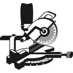 Bosch Kreissägeblatt Optiline Wood für Kapp- und Gehrungssägen, 254x30x2,5, 80 Zähne, WZ/N Nr. 2608640437