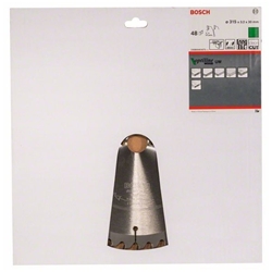 Bosch Kreissägeblatt Optiline Wood für Tischkreissägen, 315x30x3,2mm, 48 Zähne Nr. 2608640673