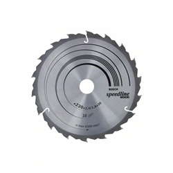 Bosch Kreissägeblatt Speedline Wood, 230x30x2,4mm, 18 Zähne Nr. 2608640804