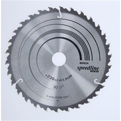 Bosch Kreissägeblatt Speedline Wood, 230x30x2,4mm, 30 Zähne Nr. 2608640805