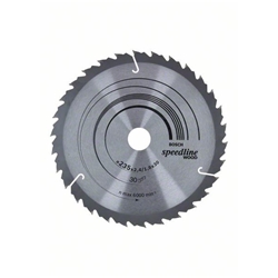 Bosch Kreissägeblatt Speedline Wood, 235x30/25x2,4mm, 30 Zähne Nr. 2608640807